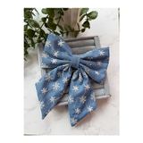 Cicis Accessories Kot Kumaş İşlemeli Fiyonk Toka
