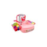 ÇİDEM'S Gal Toys Pilli Oyuncak Modern Lavabo Pembe