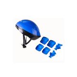 ÇİDEM'S Mavi Koruyucu Kask Dirseklik Dizlik Dirseklik Takım Set Scooter Koruyucu Aksesuarlar