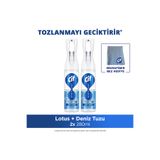 Cif Infinite Clean Doğal Probiyotikli Anti Toz Sprey Lotus & Deniz Tuzu 280ml x2 Mikrofiber Bez Hediye