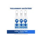 Cif Infinite Clean Doğal Probiyotikli Anti Toz Sprey Tüm Yüzeyler İçin Lotus & Deniz Tuzu 280Ml X3