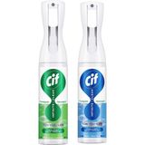 Cif Infinite Clean Probiyotikli Anti Toz Sprey Misket Limon & Lotus + Deniz Tuzu 280 Ml 2 Li Set