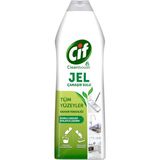 Cif Jel Yüzey Temizleyici Cleanboost Tüm Yüzeyler İçin Leke Çıkarıcı Çamaşır Sulu Bahar Ferahlığı 750 Ml 3 Adet