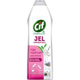 Cif Jel Yüzey Temizleyici Cleanboost Tüm Yüzeyler Için Leke Çıkarıcı Çamaşır Sulu Çiçek Ferahlığı 750 ml 3 Adet