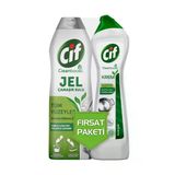 Cıf Krem Amonyak 750 Ml + Jel Bahar Ferahlığı 750 Ml 2 Adet