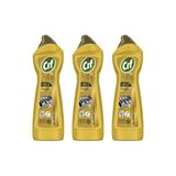 Cif Krem Ekstra Parlaklık Altın Serisi Temizleyici, 500 Ml, 3'lü Paket, Mutfak Yüzeyleri Için - Option-1