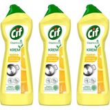 Cif Krem Limonlu 750 ml x 3 Adet - Sarı