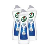 Cif Krem Max Power 3 Etkili Mavi Çam Yüzey Temizleyici 3 x 450 ML