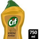 Cif Krem Mucize Yüzey Temizleyici Altın Işıltısı 750 ml