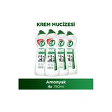Cif Krem Mucize Yüzey Temizleyici Amonyak 750 Ml X4