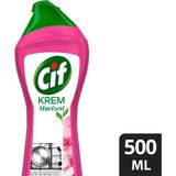 Cif Krem Mucizesi 500 ml Sakura Parfümlü Yüzey Temizleyici Kolay Kullanım ve Güçlü Temizlik