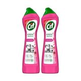 Cif Krem Mucizesi Sakura Parfümlü Yüzey Temizleyici 500 ml 2li Paket - Option-1