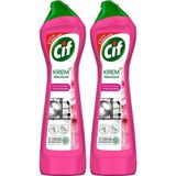 Cif Krem Mucizesi Sakura Parfümlü Yüzey Temizleyici 500 ml 2li paket