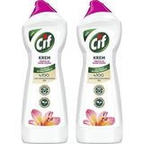Cif Krem Temizleyici Frezya ve Müge Çiçeği 750 ml X2 - 500 ml
