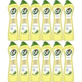 Cif Krem Temizleyici Limon Kokulu 500 ml 12 Adet - Beyaz