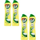 Cif Krem Temizleyici Limon Kokulu 500 Ml 4'Lü Set
