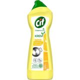 Cif Krem Yeni Nesil Yüzey Temizleyici Limon 750 ml 4 Adet