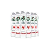 Cif Krem Yüzey Temizleyici Çamaşır Suyu Katkılı Ultra Hijyen 450 Ml 6Adet