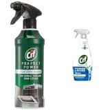 Cif Perfect Power Ocak & Fırın & Mangal için Sprey Temizleyici (1 x 435 mL)(1) Cif Power Shine Cleanboost Sprey Temizleyici Banyo İçin Temizleyici ve Kireç Çözücü 750 ML(3)