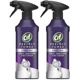 Cif Power Perfect Kireç & Pas Sökücü Sprey 435 mL (1 X 435 ml) (2 paketi)
