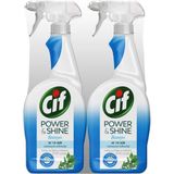Cif Power & Shine Banyo Sprey Temizleyici 750 ml 2’li Set - 1,5 lt