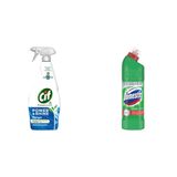Cif Power Shine Cleanboost Sprey Temizleyici Banyo İçin Temizleyici ve Kireç Çözücü 750 ML(1) Domestos Yoğun Kıvamlı Çamaşır Suyu Maksimum Hijyen Dağ Esintisi, 750 ml(5)