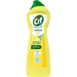 Cif Sıvı Krem 750 ml Limon Kokulu Çizilmez Yüzey Temizleyici 3'li Ekonomik Paket - 3 Adet