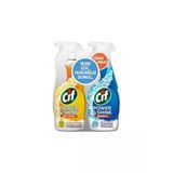 Cıf Sprey Power Shıne Mutfak+Banyo 2Lı 750+750Ml