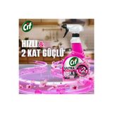 Cif Ultra 750 ml Sprey Sakura Parfümlü Kir ve Yağ Sökücü