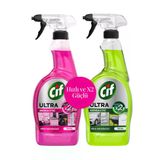 Cif Ultra Anında Etki Kir & Yağ Sökücü Sprey 750 Ml 2'Li Avantaj Paketi