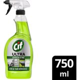 Cif Ultra Anında Etki Kir & Yağ Sökücü Sprey 750 ml Güçlü Temizlik ve Ferah Koku