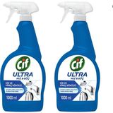 Cif Ultra Hız & Güç Kir ve Kireç Sökücü 1000 ml x 2 Adet - 1 lt