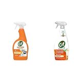 Cif Ultra Hız & Güç Yağ Çözücü Sprey Leke ve Kir Çıkarıcı 1000 ml ve Cif Power Shine Cleanboost Sprey Temizleyici Mutfak İçin Temizleyici ve Yağ Çözücü 750 ML