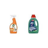 Cif Ultra Hız & Güç Yağ Çözücü Sprey Leke ve Kir Çıkarıcı 1000 ml ve Domestos Yüzey Temizleyici Yoğun Kıvam Çam 1500 ml - 1 kg