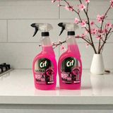 Cif Ultra Sprey Sakura Parfümlü Kir ve Yağ Sökücü 750 ml x 2 Adet