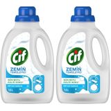 Cif Zemin Temizleyici Beyaz Sabun 1500 ml 2li paket