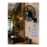 ÇİFÇİOĞLU MOTOR REDÜKTÖR Çifçioğlu Siyah Duvar Vantilatörü 26 İnç 65 Cm Uzaktan Kumandalı 150 Watt