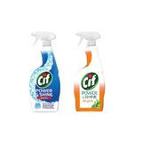 Cifsprey Power Mutfak 750Ml + Cif Sprey Power Shıne Banyo 750 Ml