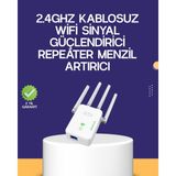 Çift Bantlı Kurulum Wifi Repeater Menzil Genişici
