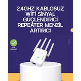 Çift Bantlı Otomatik Kurulum Wifi Repeater Menzil Genişletici Mir18343036