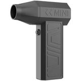 Çift Başlıklı Jet Fanı | Mini Jet Fan | Super Power Turbo Fan | 130.000 Rpm Yüksek Hızlı Mangal Fanı - Siyah - 1 Adet