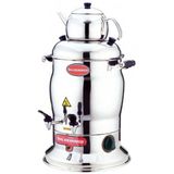 Çift Demlikli Semaver 10 Lt