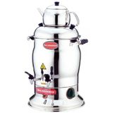 Çift Demlikli Semaver 7 Lt