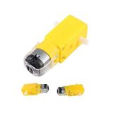 Çift Eksenli Motor Redüktörlü 6V 250 Rpm 1 Adet Sarı Dc Motor Arduino Robotik Motor Deney Okul Bilim Araba Yapım