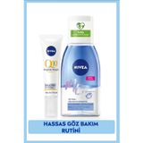 Çift Etkili Göz Makyaj Temizleyici 125ml Ve Q10 Kırışıklık Karşıtı Göz Bakım Kremi 15ml