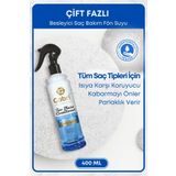 Çift Fazlı Besleyici Saç Bakım Fön Suyu Saç Spreyi 400 ml - Saç Dökülmesi Önleyici Koruyucu Etki
