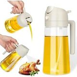 Çift Fonksiyonlu 450 ml Cam Yağ Püskürtücü, Sprey ve Dökme Özelliği - Seçenek 1
