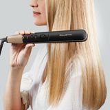 Çift Fonksiyonlu Argan Yağı Saç Düzleştirici, 8 Sıcaklık Seçeneği - Ahşap - Seçenek 1