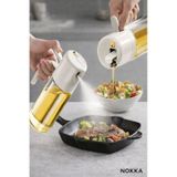 Çift Fonksiyonlu Cam Yağdanlık 450ml Zeytinyağı Sıvıyağ Şişesi Airfryer Sprey Yağlık Diğer