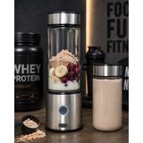 Çift Hazneli Cam Blender USB Şarjlı Smoothie ve Buz Kırıcı Blender - NEXORA1789-6591 - Çok Renkli